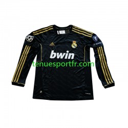 Homme Maillot Extérieur Real Madrid Cristiano Ronaldo 7 2011-2012 à Manches Longues