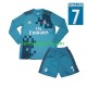Kit Enfant Maillot Retro Troisième Real Madrid Cristiano Ronaldo 7 2017 à Manches Longues