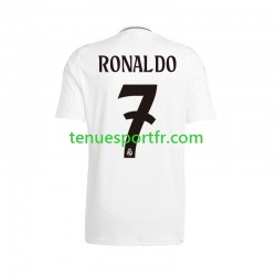 Homme Maillot Domicile Real Madrid Cristiano Ronaldo 7 2024-2025 à Manches Courtes