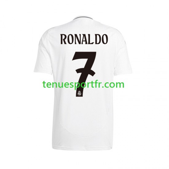 Homme Maillot Domicile Real Madrid Cristiano Ronaldo 7 2024-2025 à Manches Courtes