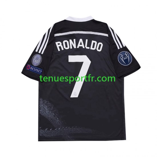 Homme Maillot Retro Troisième Real Madrid Cristiano Ronaldo 7 2014 à Manches Courtes