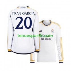 Homme Maillot Domicile Real Madrid Fran Garcia 20 2023-2024 à Manches Longues
