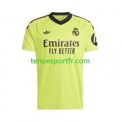 Homme Maillot Troisième Real Madrid Gardien COURTOIS 1 2024-2025 à Manches Courtes