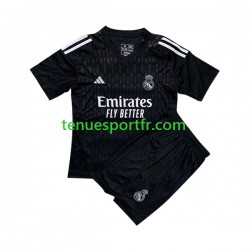 Kit Enfant Maillot Extérieur Real Madrid Gardien 2023-2024 à Manches Courtes