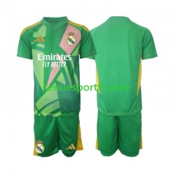 Kit Enfant Maillot Troisième Real Madrid Gardien 2024-2025 à Manches Courtes