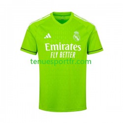 Homme Maillot Domicile Real Madrid Gardien 2023-2024 à Manches Courtes