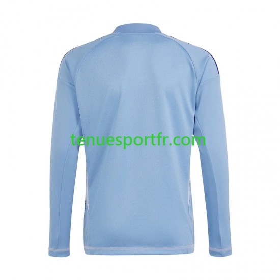 Homme Maillot Domicile Real Madrid Gardien 2024-2025 Bleu à Manches Longues