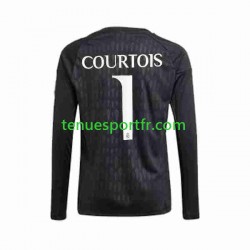 Homme Maillot Extérieur Real Madrid Gardien Thibaut Courtois 1 2023-2024 à Manches Longues