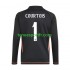 Homme Maillot Extérieur Real Madrid Gardien Thibaut Courtois 1 2024-2025 à Manches Courtes
