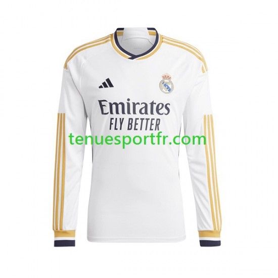 Homme Maillot Domicile Real Madrid 2023-2024 à Manches Longues