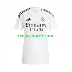 Femme Maillot Domicile Real Madrid 2024-2025 à Manches Courtes