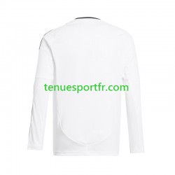 Homme Maillot Domicile Real Madrid 2024-2025 Blanc à Manches Longues