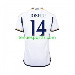 Homme Maillot Domicile Real Madrid JOSELU 14 2023-2024 à Manches Courtes