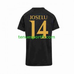 Homme Maillot Troisième Real Madrid Joselu 14 2023-2024 à Manches Courtes