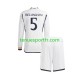 Kit Enfant Maillot Domicile Real Madrid Jude Bellingham 5 2023-2024 à Manches Longues