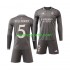 Kit Enfant Maillot Troisième Real Madrid Jude Bellingham 5 2024-2025 à Manches Longues