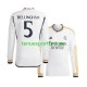 Homme Maillot Domicile Real Madrid Jude Bellingham 5 2023-2024 à Manches Longues