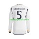 Homme Maillot Domicile Real Madrid Jude Bellingham 5 2023-2024 à Manches Longues