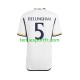 Homme Maillot Domicile Real Madrid Jude Bellingham 5 2023-2024 à Manches Courtes