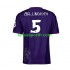 Homme Maillot Quatrième Real Madrid Jude Bellingham 5 Y-3 2023-2024 Violet à Manches Courtes