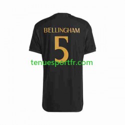 Homme Maillot Troisième Real Madrid Jude Bellingham 5 2023-2024 à Manches Courtes