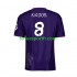 Homme Maillot Quatrième Real Madrid KROOS 8 Y-3 2023-2024 Violet à Manches Courtes