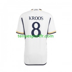 Homme Maillot Domicile Real Madrid Kroos 8 2023-2024 à Manches Courtes
