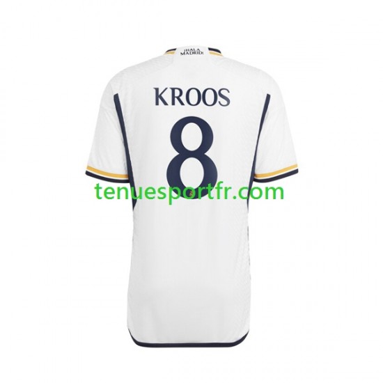 Homme Maillot Domicile Real Madrid Kroos 8 2023-2024 à Manches Courtes