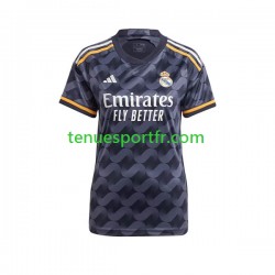 Femme Maillot Extérieur Real Madrid 2023-2024 à Manches Courtes