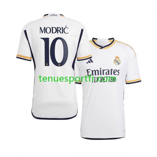 Homme Maillot Domicile Real Madrid Modric 10 2023-2024 à Manches Courtes