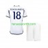 Kit Enfant Maillot Domicile Real Madrid TCHOUAMENI 18 2023-2024 à Manches Courtes