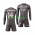 Kit Enfant Maillot Extérieur Real Madrid Tchouameni 14 2024-2025 à Manches Longues
