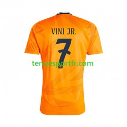 Homme Maillot Extérieur Real Madrid VINI JR 7 2024-2025 à Manches Courtes