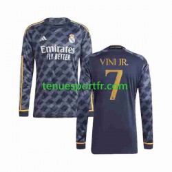 Homme Maillot Extérieur Real Madrid Vini Jr 7 2023-2024 à Manches Longues