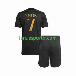 Kit Enfant Maillot Troisième Real Madrid Vini Jr 7 2023-2024 à Manches Courtes