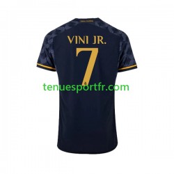 Homme Maillot Extérieur Real Madrid Vinicius Junior 7 2023-2024 à Manches Courtes