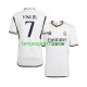 Homme Maillot Domicile Real Madrid Vinicius Junior 7 2023-2024 à Manches Courtes