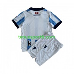 Kit Enfant Maillot Domicile Real Sociedad 2023-2024 à Manches Courtes