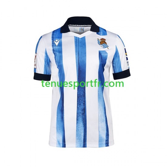 Homme Maillot Domicile Real Sociedad 2023-2024 à Manches Courtes