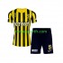 Kit Enfant Domicile Vitesse Arnhem Football Kit 2022-2023 à Manches Courtes