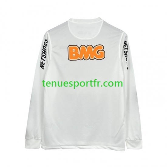 Homme Maillot Retro Domicile Santos FC 2011-2012 à Manches Longues