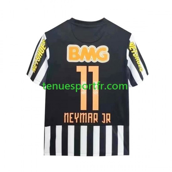 Homme Maillot Retro Extérieur Santos FC Neymar JR 11 2011-2012 à Manches Courtes