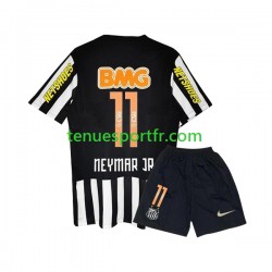 Kit Enfant Maillot Retro Extérieur Santos FC Neymar JR 11 2011-2012 à Manches Courtes