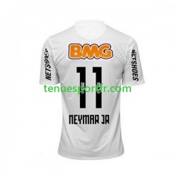Homme Maillot Retro Domicile Santos FC Neymar JR 11 2011-2012 à Manches Courtes