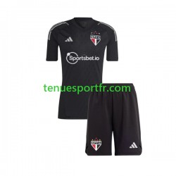 Kit Enfant Maillot Domicile São Paulo Gardien 2023-2024 à Manches Courtes