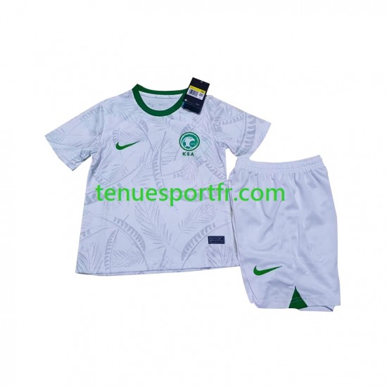 Kit Enfant Maillot Domicile Arabie saoudite World Cup 2022 à Manches Courtes