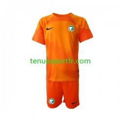Kit Enfant Maillot Extérieur Arabie saoudite Gardien World Cup 2022 à Manches Courtes