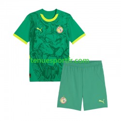 Kit Enfant Maillot Extérieur Sénégal 2025 à Manches Courtes