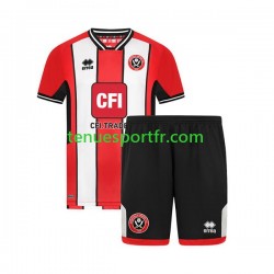 Kit Enfant Maillot Domicile Sheffield United 2023-2024 à Manches Courtes