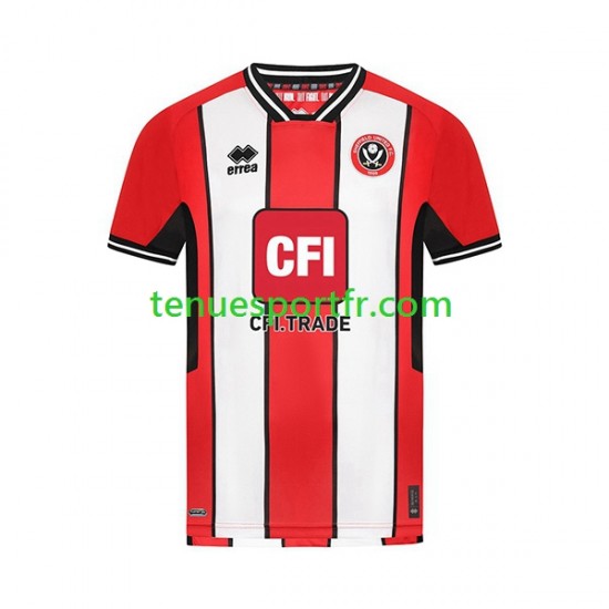 Homme Maillot Domicile Sheffield United 2023-2024 à Manches Courtes